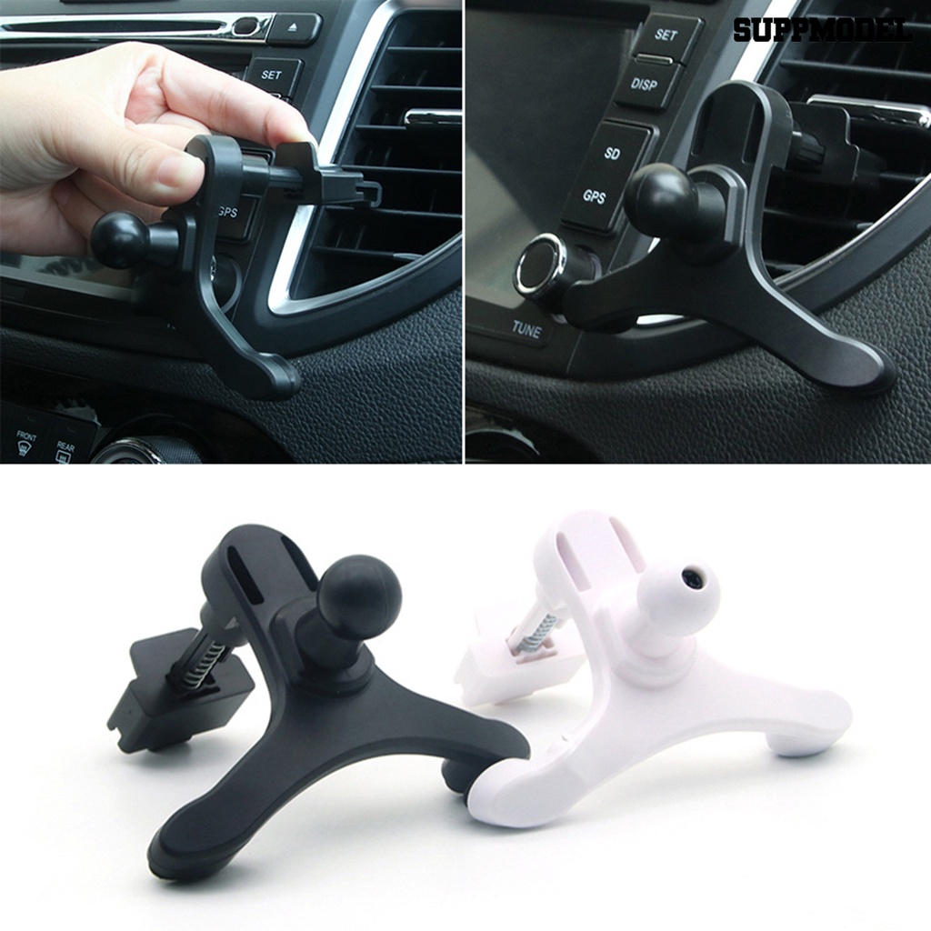 Sdl Bracket Klip Mount Ac Mobil Holder Handphone / GPS Bahan Plastik