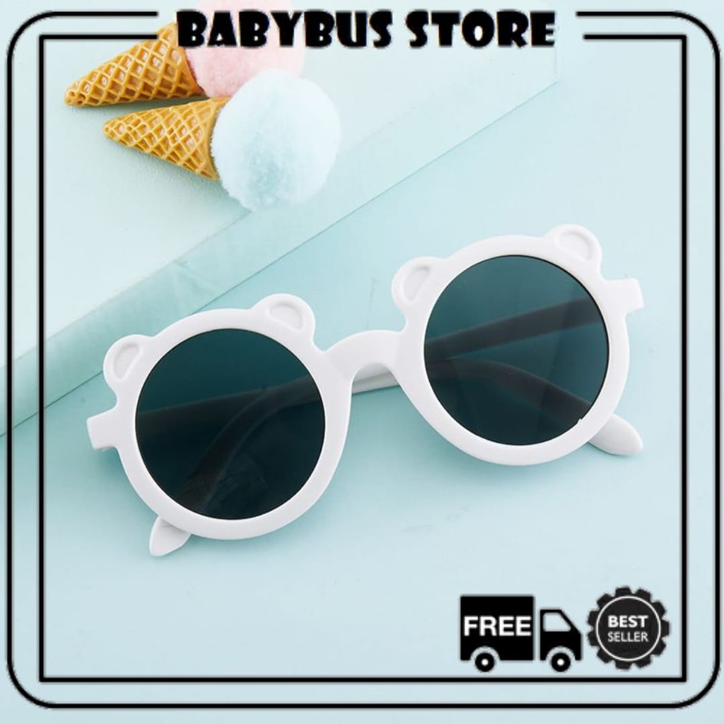 BBS KA-77 Kacamata Anak New Trend/Fashion Anak Unisex Terbaru Model Telinga Beruang High Quality Import Style Korea