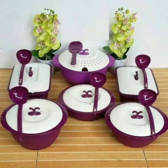 EMERALD ASVITA / TEMPAT SAYUR SET ISI 6PCS