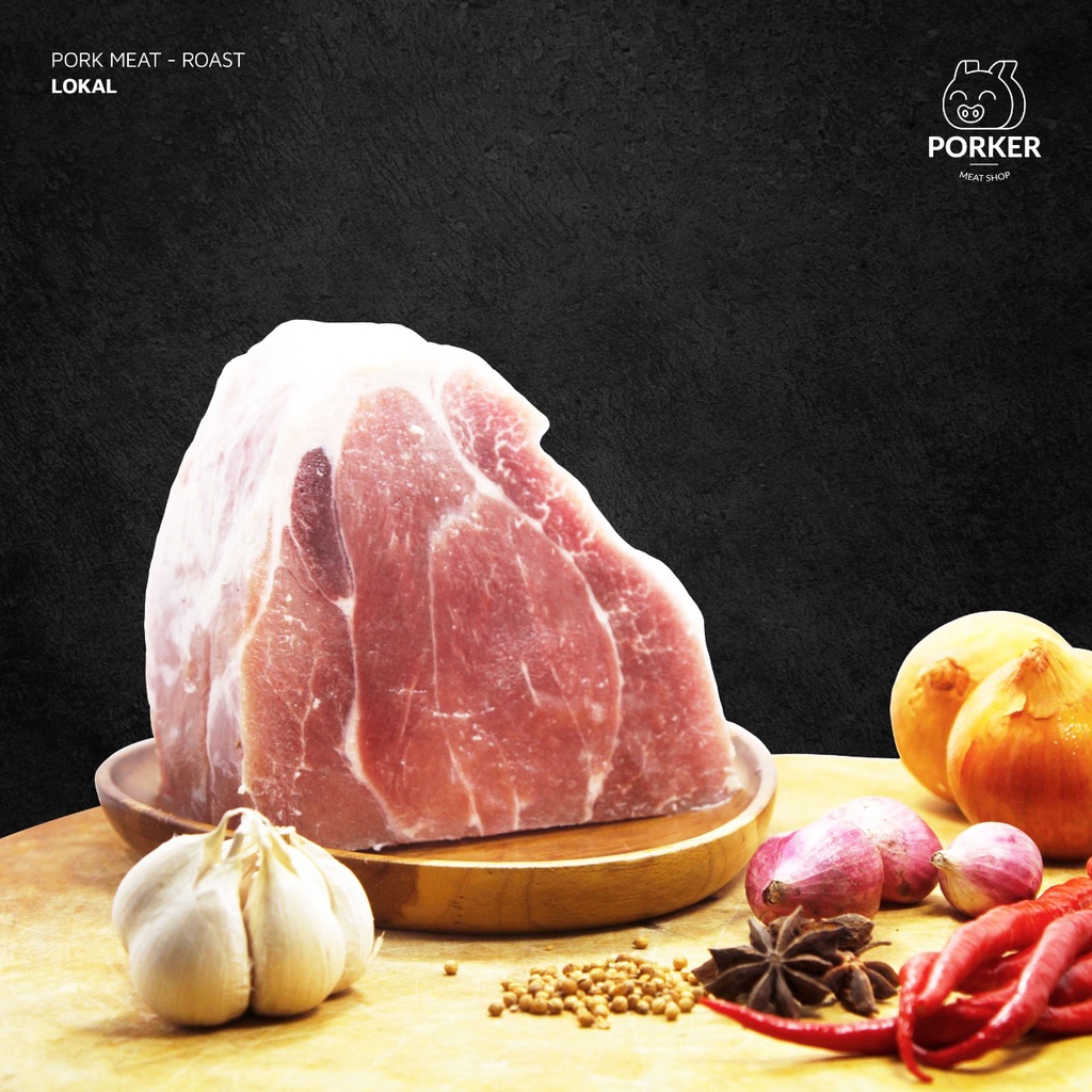 

Local Premium Pork Roast – 1000 gram
