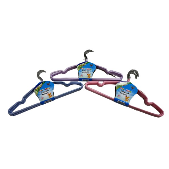 Hanger Baju Lapis Coating / Gantungan Baju set isi 10pcs / Cloth Hanger