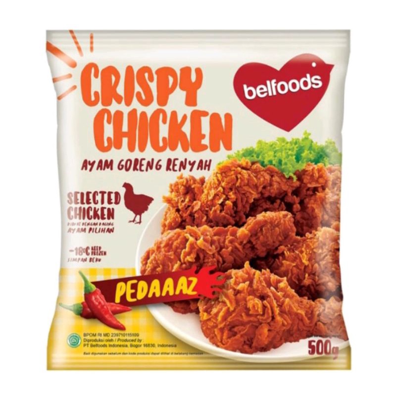 

Belfoods Crispy Chicken Pedaaz | Premium