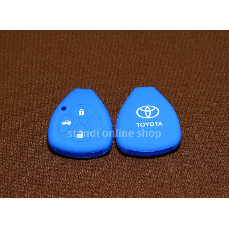 Kondom Kunci Silikon Remote Keyshirt Toyota 3 Tombol