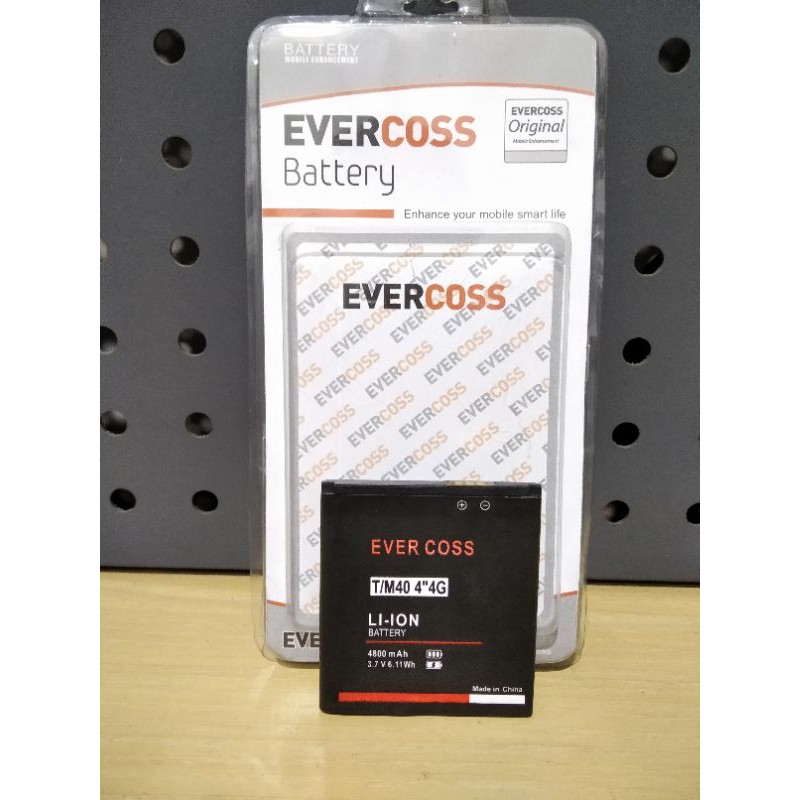 Baterai Evercoss T/M40 4" 4G. Baterai Evercoss Ori.