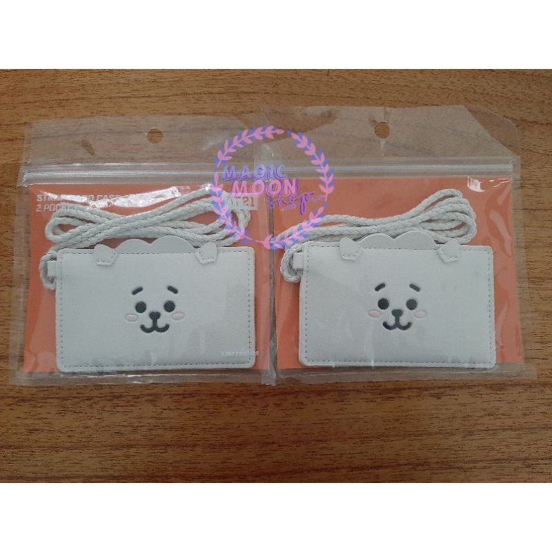 BT21 STRAP CARD CASE , CARD WALLET READY, 100% OFFICIAL