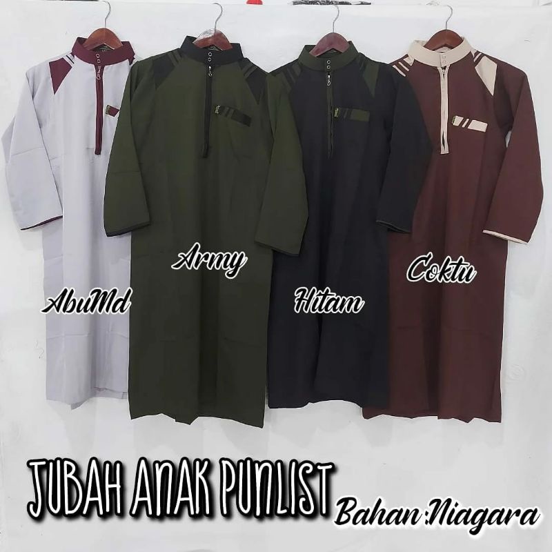 jubah anak bahan Niagara