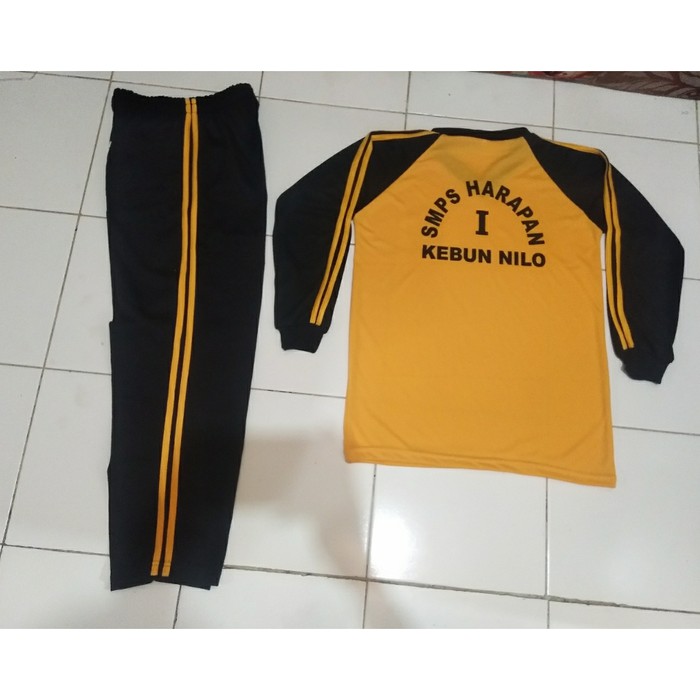 BAJU STELAN OLAHRAGA ANAK SMP (PANJANG - PANJANG)