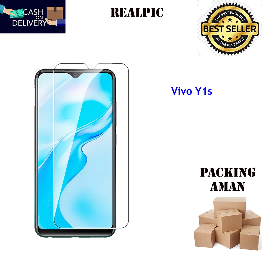 Tempered Glass Vivo Y1s 2020 Screen Protector Anti Gores