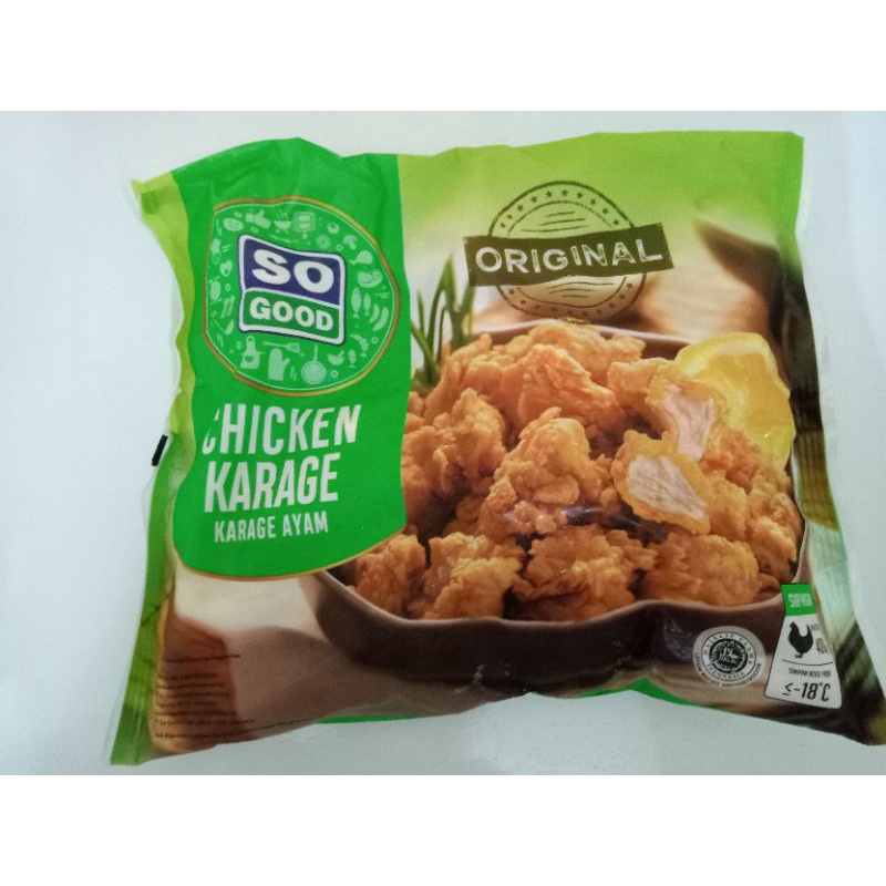 

So Good Chicken Karage 400gram