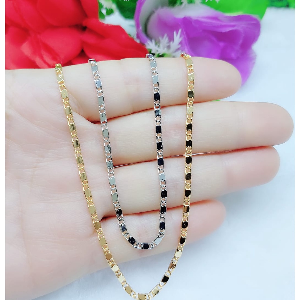 Xuping kalung rantai sisik naga perhiasan fashion (panjang 45cm)