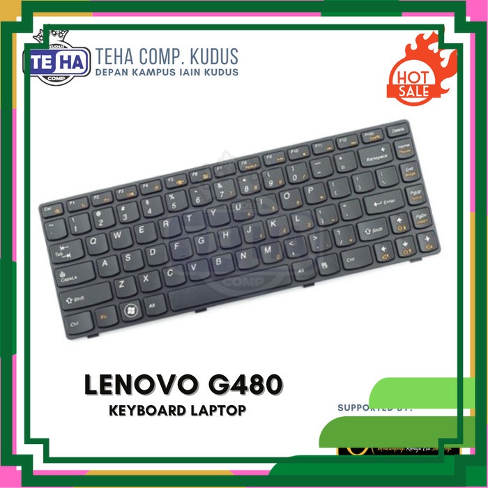 Keyboard LENOVO G400 AMD G405 AMD G480 G485 - Keyboard Laptop Lenovo