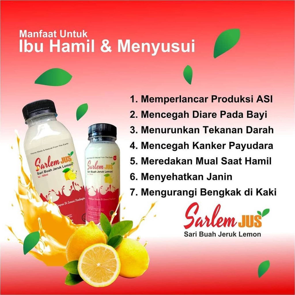 

Sarlemjus 100% Original Lemon