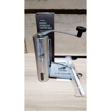 Latina Sumba V.7 Grinder Manual + Tote Bag + Grinder Brush