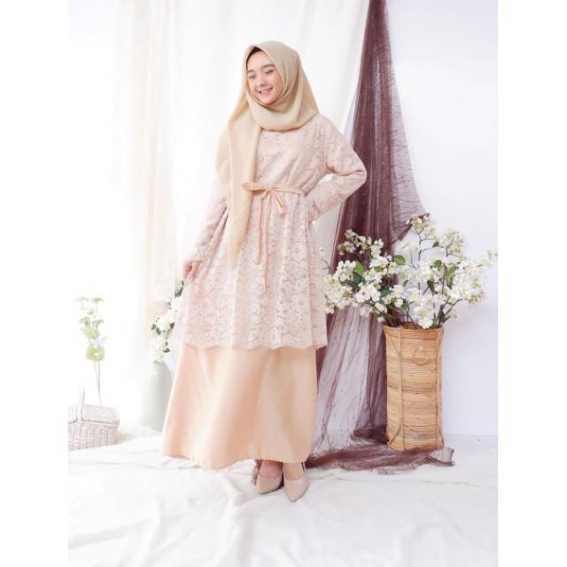 AFRA DRESS FREE HIJAB