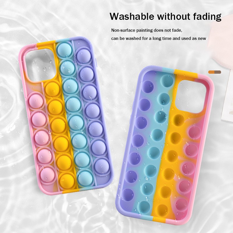 Soft Case Silikon Tpu Motif Mainan Fidget Spinner Untuk Iphone 6s 7 8 Plus X Xs Max Xr Se 2020