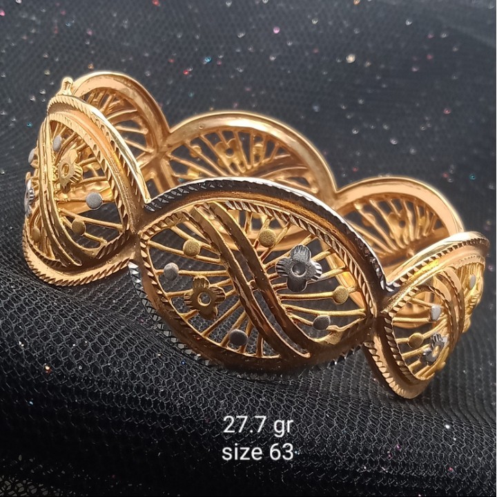 Gelang Emas 17K - 27.7 gr Kadar 750 - 1169