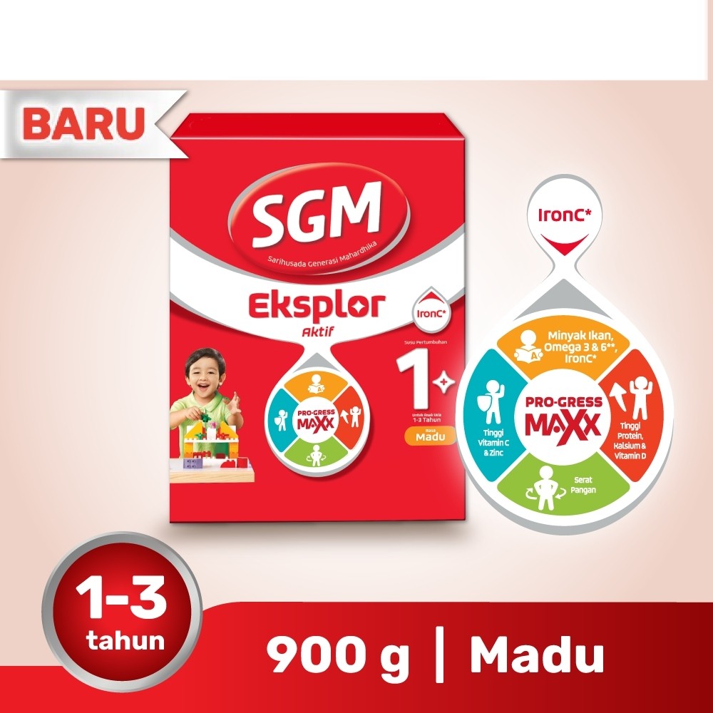 SGM Eksplor 1 Plus Madu  900gr