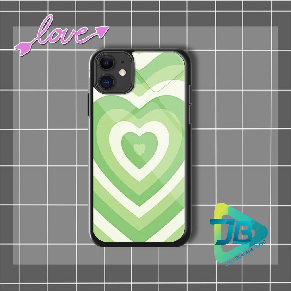 HARDCASE 2D GLOSSY LOVE OPPO VIVO XIAOMI SAMSUNG REALME IPHONE ALL TYPE JB5583