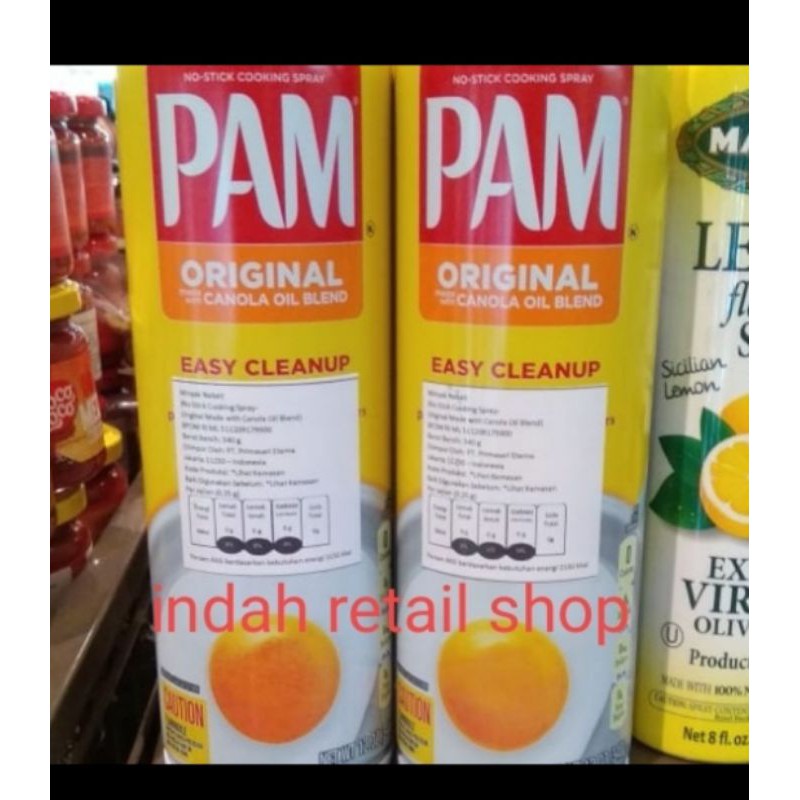

Pam Original Canola Oil 141gr