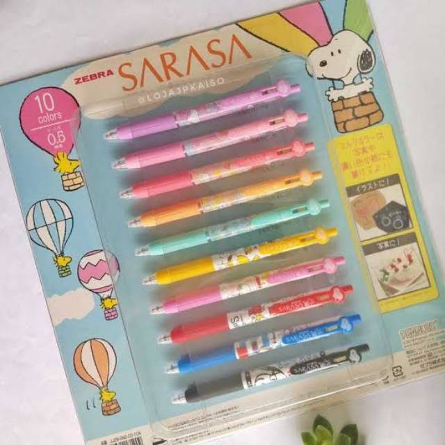 

Zebra Sarasa Clip Snoopy Special Editon