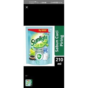 Sunlight 105ml x 6 PAKET HEMAT &amp; 210ml x 3