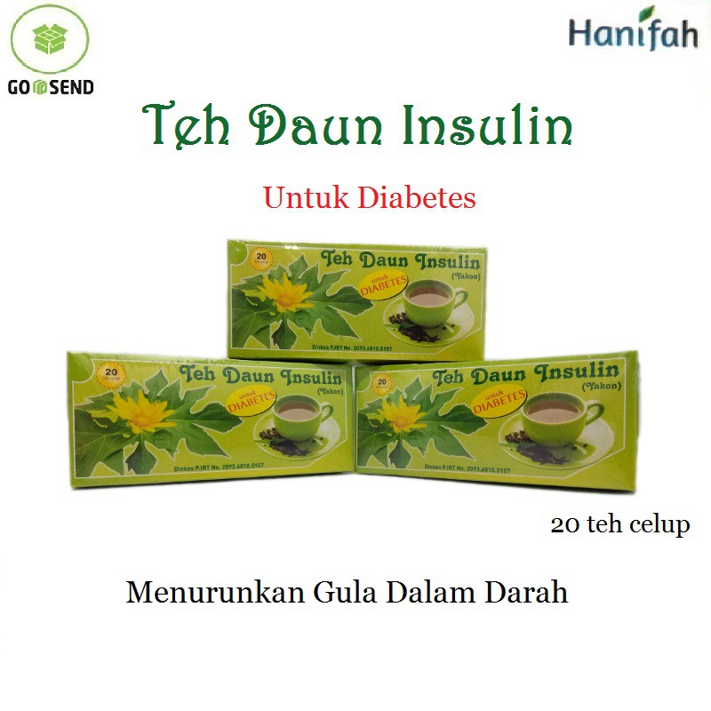 

Teh Celup Daun Insulin Yakon untuk Diabetes