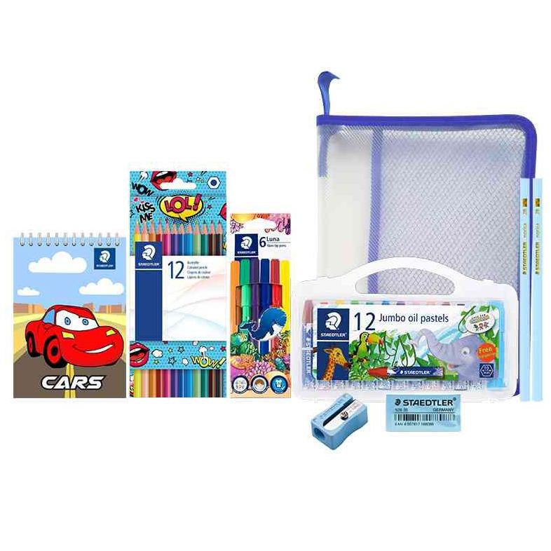 

Staedtler Paket Mewarnai Jumbo Oil Pastel FREE Mini Notes (ART. X4148)