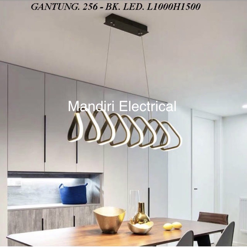 LAMPU MINIMALIS| LAMPU GANTUNG LED|LAMPU MEJA MAKAN |LAMPU HIAS 256