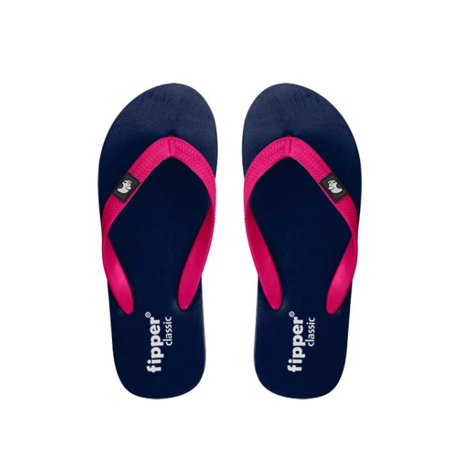 Sandal Fipper Classic Blue Snorkel Red Ruby Original