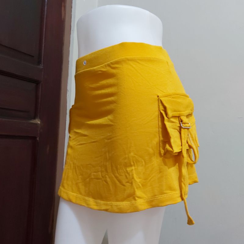 rok senam kantong samping ukuran M L XL XXL-6