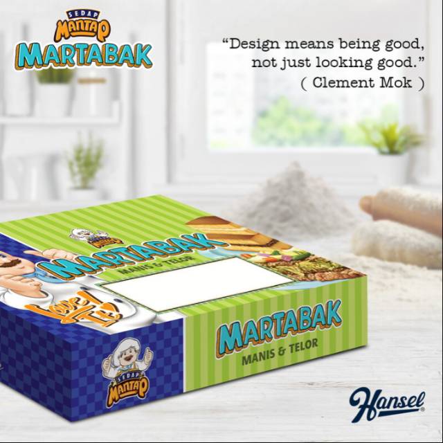 

DUS MARTABAK 100 PC MANIS TELOR SEDAP MANTAP KEMASAN SNACK BOX PAPER