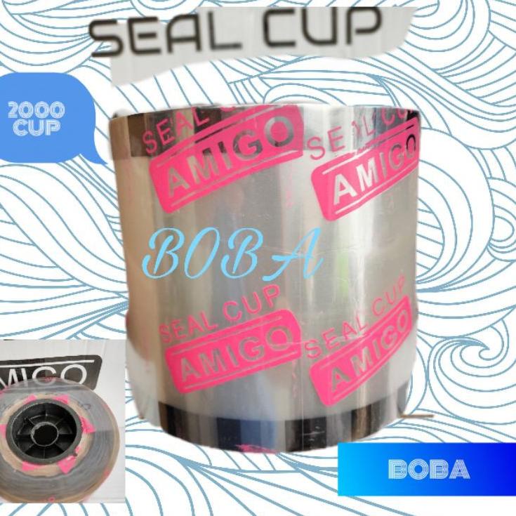 ○ Plastik Sealer Cup / Plastik Lid Cup Amigo 2000 Cup ◌