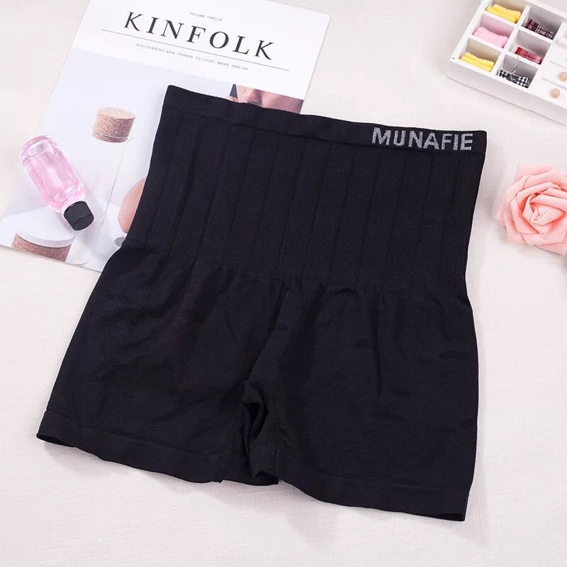 Retaily W010 High Waist Boxer Celana Korset Pengecil Perut Bentuk Petak Celana Dalam Wanita