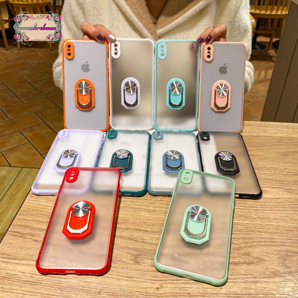 SOFTCASE CHOICE RINGSTAND IPHONE XS MAX 11 PRO MAX SB1956