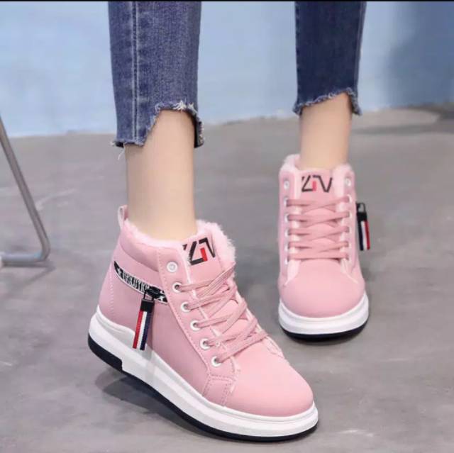 TmO - 8.8 Sale sepatu wanita sneakers fashion boots Zivi korean style