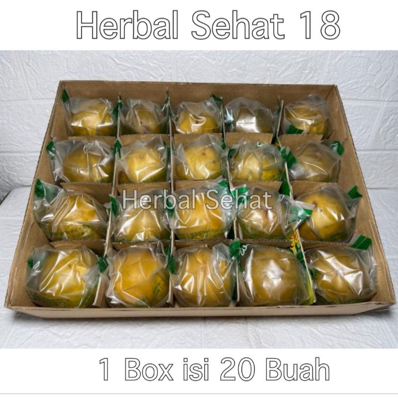 

(1Box isi 20Buah) Lo Han Kuo Gold / Lohankuo Gold Grade A 电羅漢果 Premium