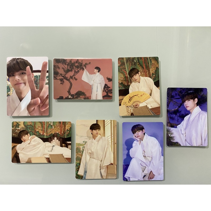 READY STOCK BTS DALMAJUNG PHOTOCARD PC MPC SET OFFICIAL TAEHYUNG V