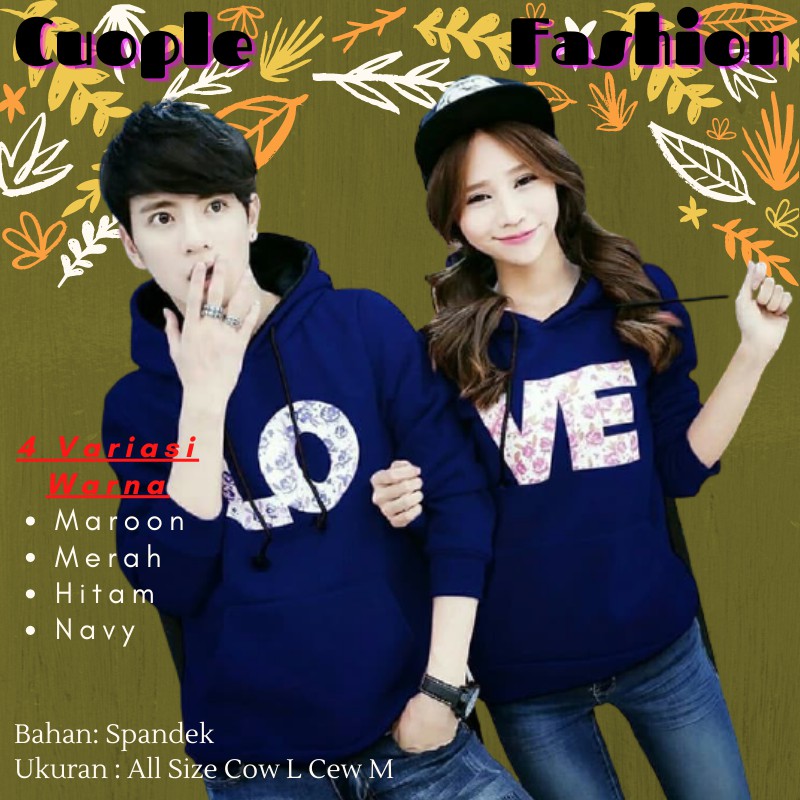 SWEATER SWITER SWETER SWEETER COUPLE HOODIE HODIE HODDIE PASANGAN KELUARGA ANAK