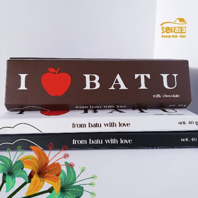 

Cokelat I ❤ Batu Milk 40 gr