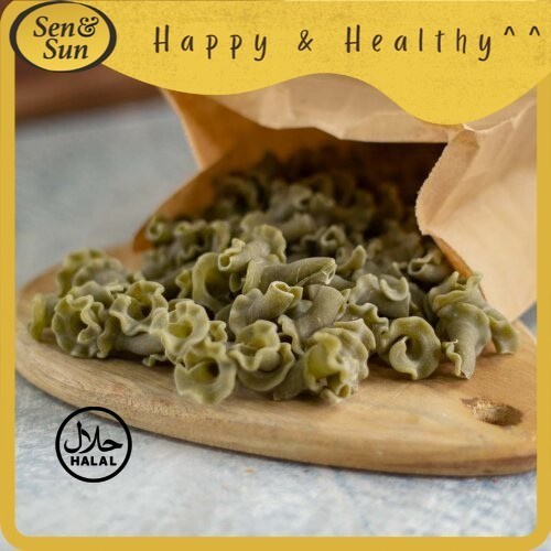 

Sen&Sun Wheat and Water Pasta Gigli Basil 100 gr