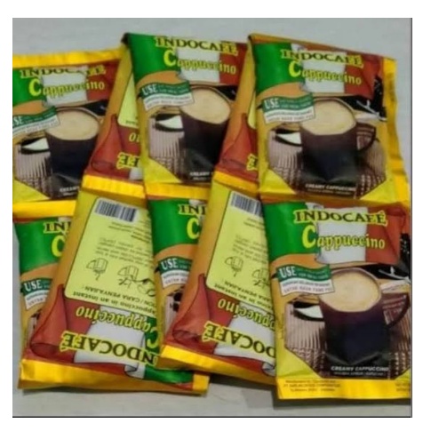 INDOCAFE CAPPUCCINO / 1 RENCENG ISI 10 PCS