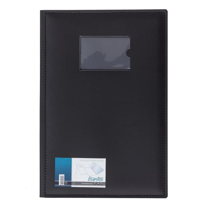 

READY BAYAR DITEMPAT Bantex Exclusive Display Book Folio (24 Pockets) Black #8821 10 TERBATAS Kode