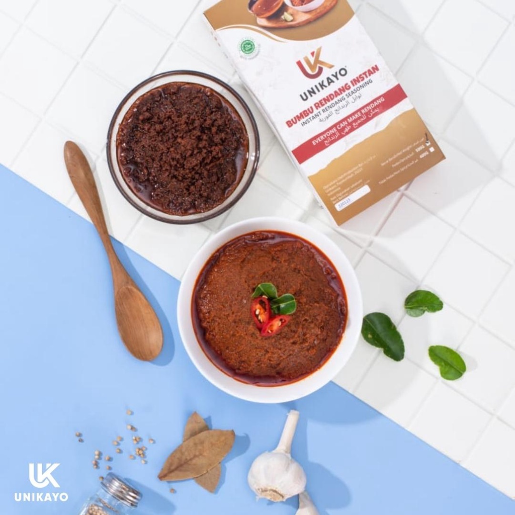 

BUMBU RENDANG INSTAN TIDAK PEDAS UNTUK 1KG DAGING - UNIKAYO