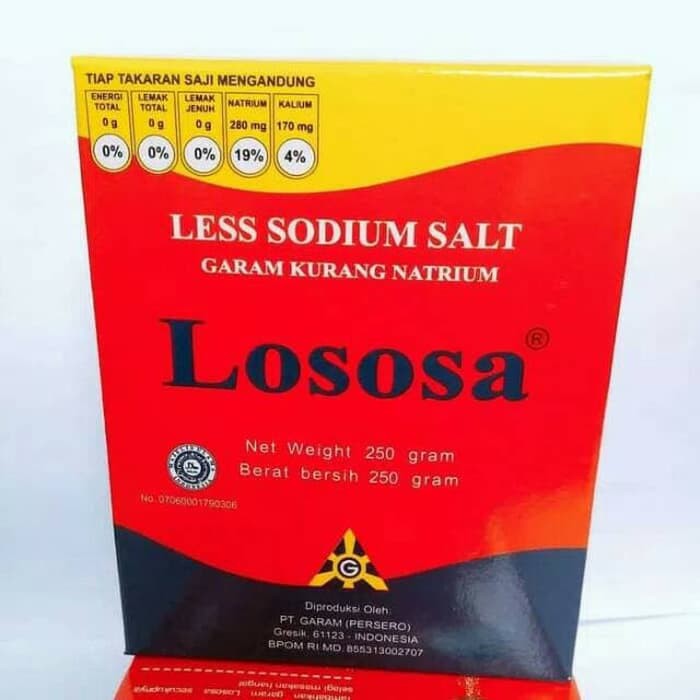 

Lososa Garam sehat rendah antrium 250 g