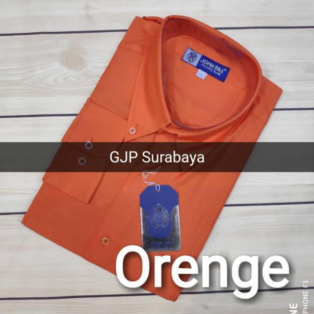 kemeja kerja kantor pria panjang size S M L XL