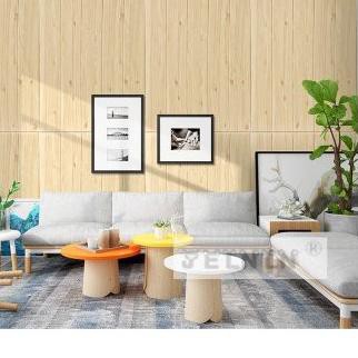 Paling Diminati wallpaper dinding 3D foam busa tebal motif kayu original uk 70 x70 cm per lembar, lq