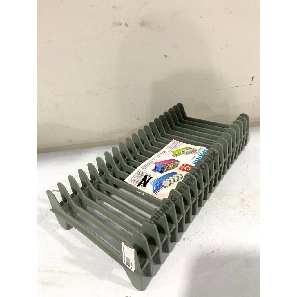 Awet Rak Piring Serbaguna Plastik Murah Multifungsi / Rak Cd Plastik Murah Anti Pecah Portable