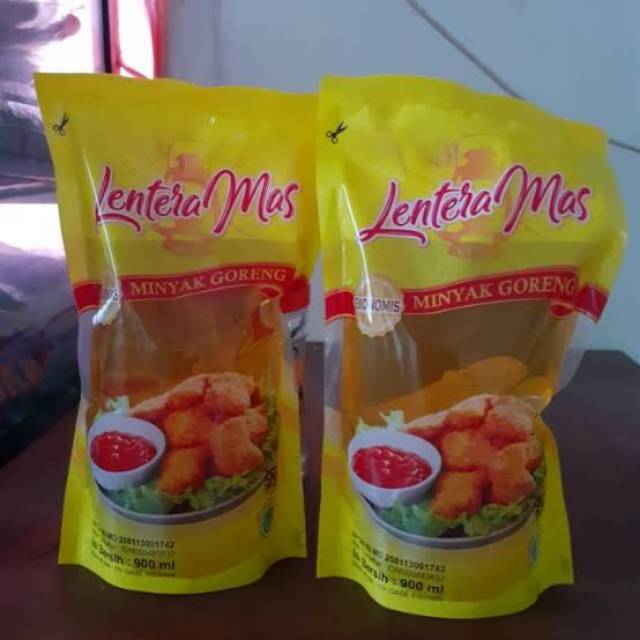 Minyak Goreng Lentera Mas 900 Ml Shopee Indonesia