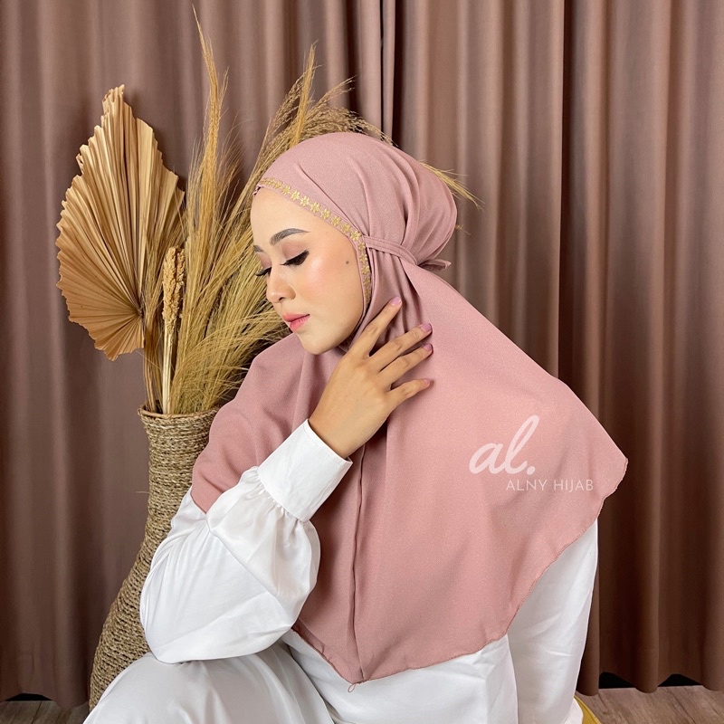 Bergo Melati / bergo maryam renda melati / diamond