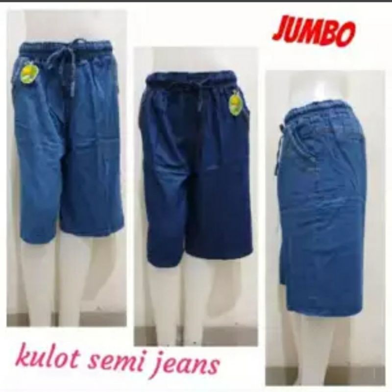 CELANA KULOT JEANS WANITA/CELANA KULOT 7/8WANITA TERMURAH